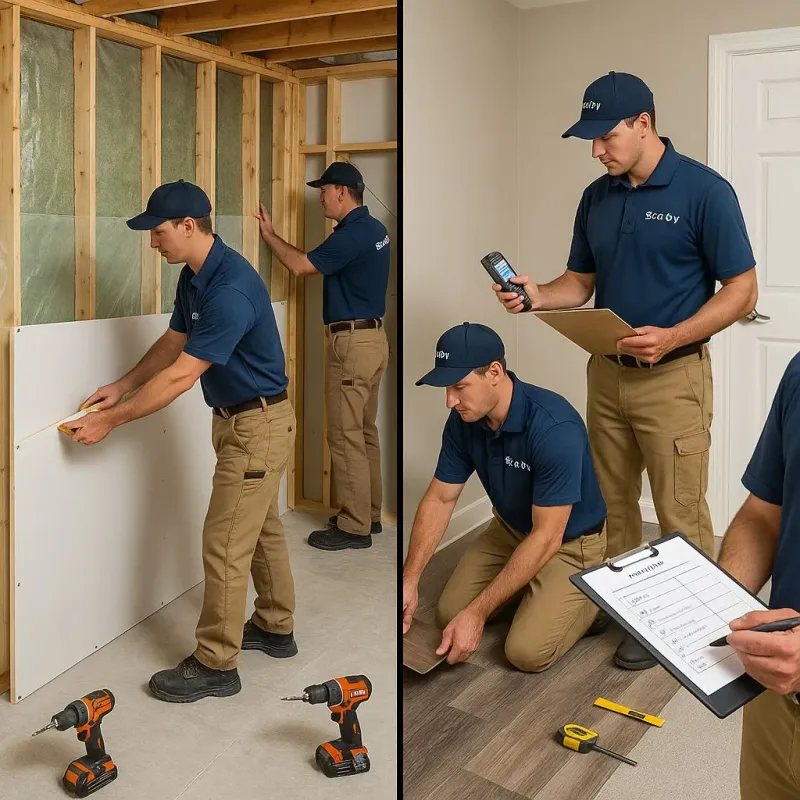 Repairs and Reconstruction process in Florence, SC